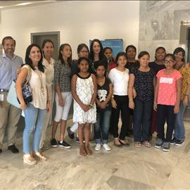 Girls from Casa Hogar take away good lessons from their visit to Hospiten Vallarta